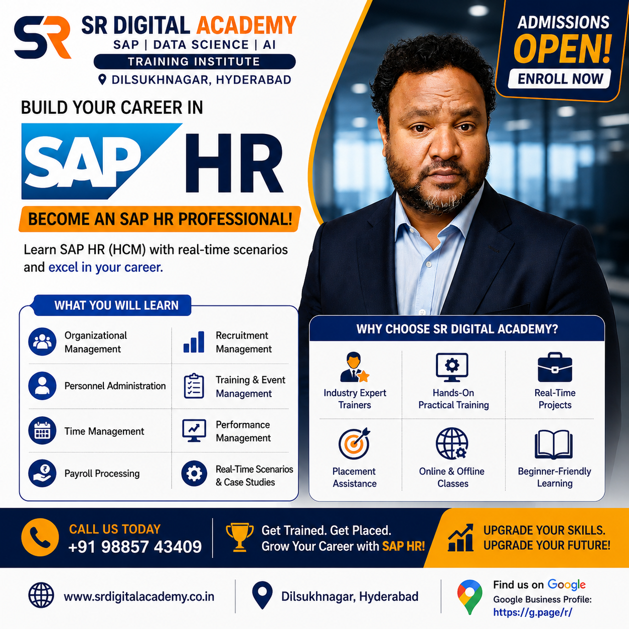 SAP HR professional with practical training at SR Digital Academy – SAP ...