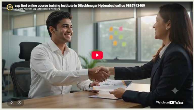 sap fiori online course training institute in Dilsukhnagar Hyderabad call us 9885743409
