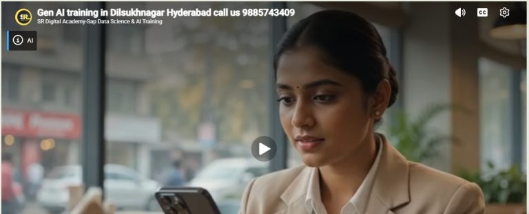 Gen AI training in Dilsukhnagar Hyderabad call us 9885743409